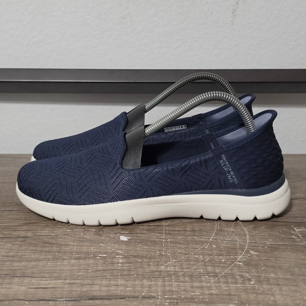 Skechers Hands Free Slip-Ins On The Go Flex Clover Women's Shoes Size 8.5 Blue